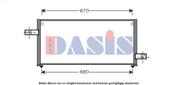 AKS DASIS Lauhdutin, ilmastointilaite 352007N